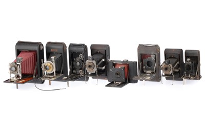 Lot 302 - A Group of Kodak Folding Cameras