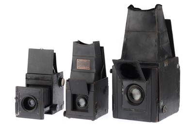 Lot 233 - A Group of Latge Format Reflex Cameras