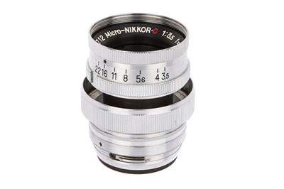 Lot 286 - A Nikon Micro-Nikkor.C f/3.5 50mm Lens