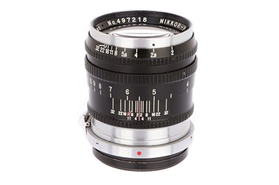 Lot 288 - A Nikon Nikkor-P.C f/2 85mm Lens