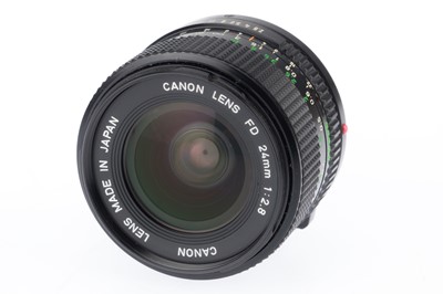 Lot 344 - A Canon FD f/2.8 24mm Lens