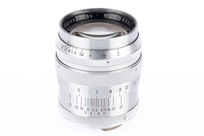 Lot 337 - A Nippon-Kogaku Nikkor-P.C f/2 8.5cm Lens