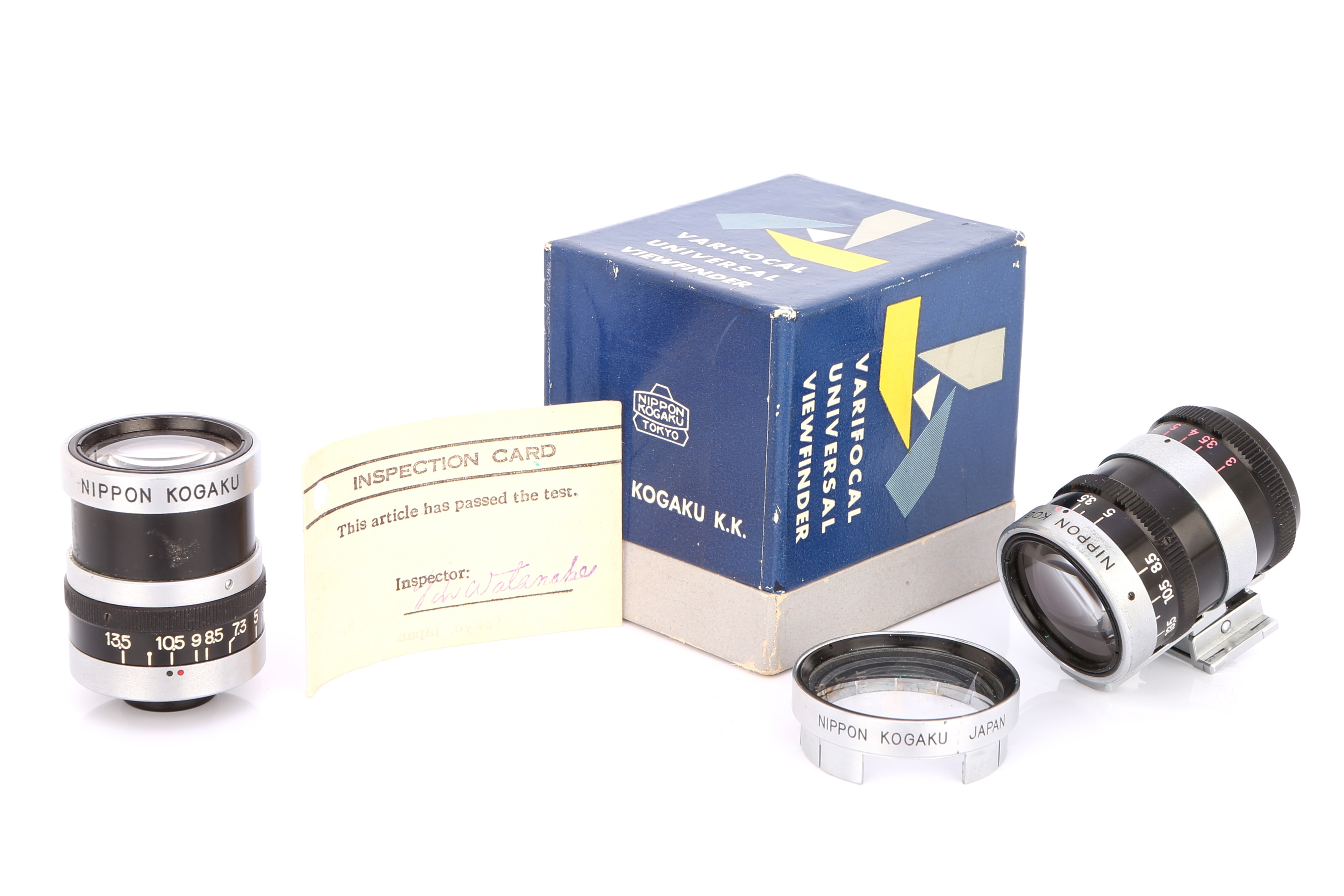 Lot 294 Two Nippon Kogaku Universal Viewfinders,