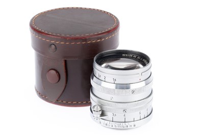 Lot 16 - A Leitz Wetzlar Summarit, f/1.5 5cm Lens