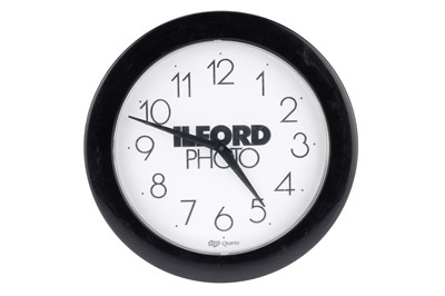 Lot 1020 - An Ilford Photo Branded Wall Clock