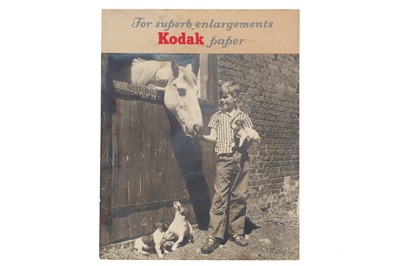 Lot 557 - A "Kodak Paper" Advertising Sign