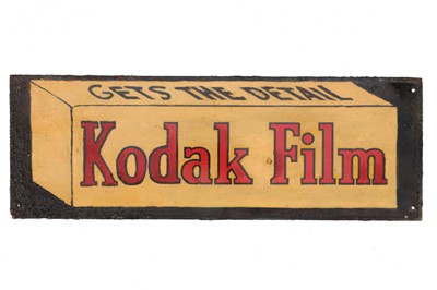 Lot 559 - A Double Sided "Kodak Film" Advertising Sign