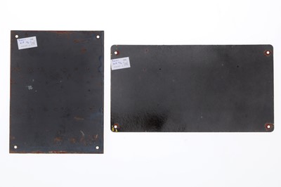 Lot 560 - A Pair of Small Advertising Signs