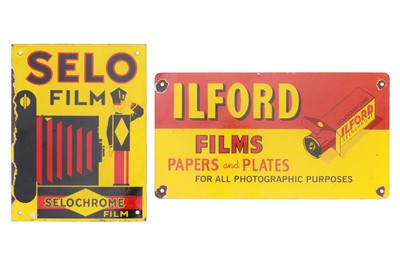 Lot 560 - A Pair of Small Advertising Signs