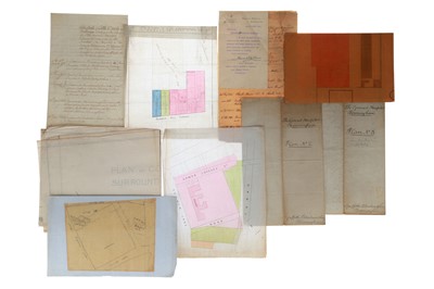 Lot 193 - Collection of Plands & Deeds Relating to Birmingham Hospital