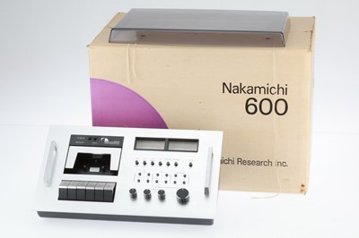 Lot 1007 - A Nakamichi 600 2-Head Cassette Console