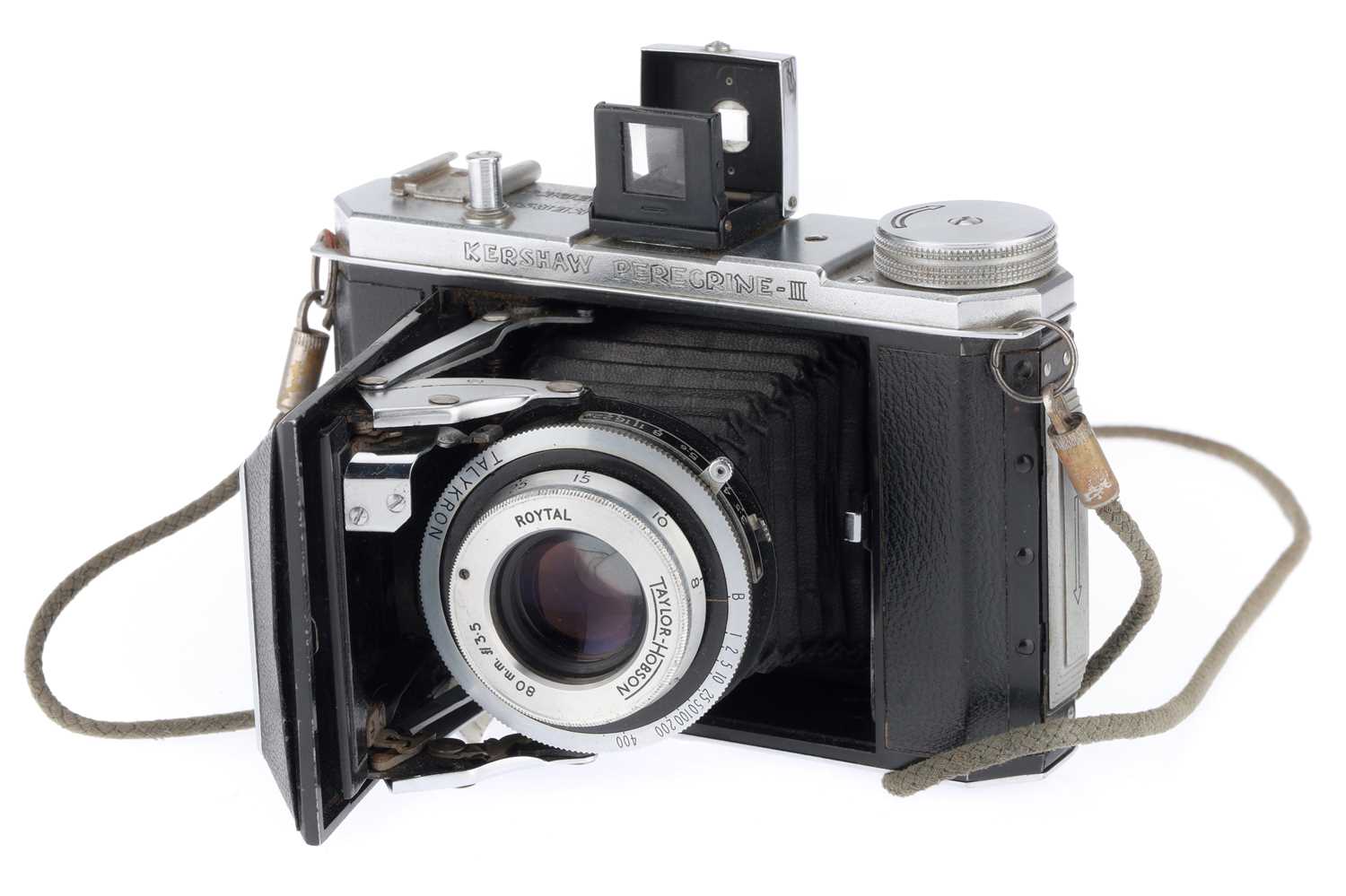 Lot 170 - A Kershaw Peregrine II Folding Camera,