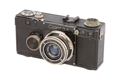 Lot 307 - A Zeiss Ikon Contax I Rangefinder Camera