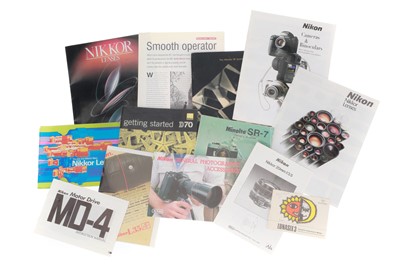 Lot 54 - A Small Selection of Nikon Pamphlets