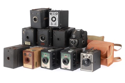 Lot 272 - A Large Selection of Box Cameras