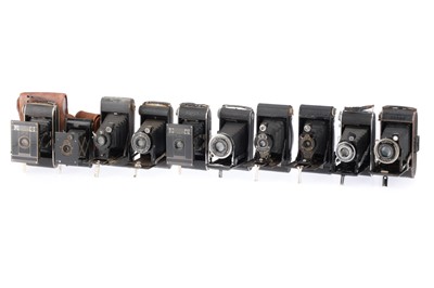 Lot 260 - A Selection of folding Vest Pocket Cameras