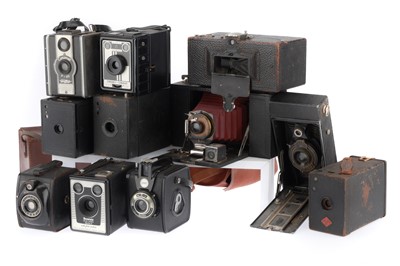 Lot 259 - A Selection of Box Cameras