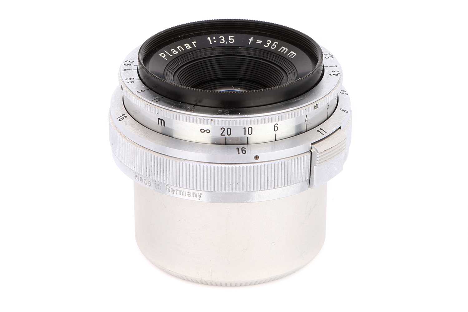 Lot 313 - A Carl Zeiss Planar f/3.5 35mm Lens