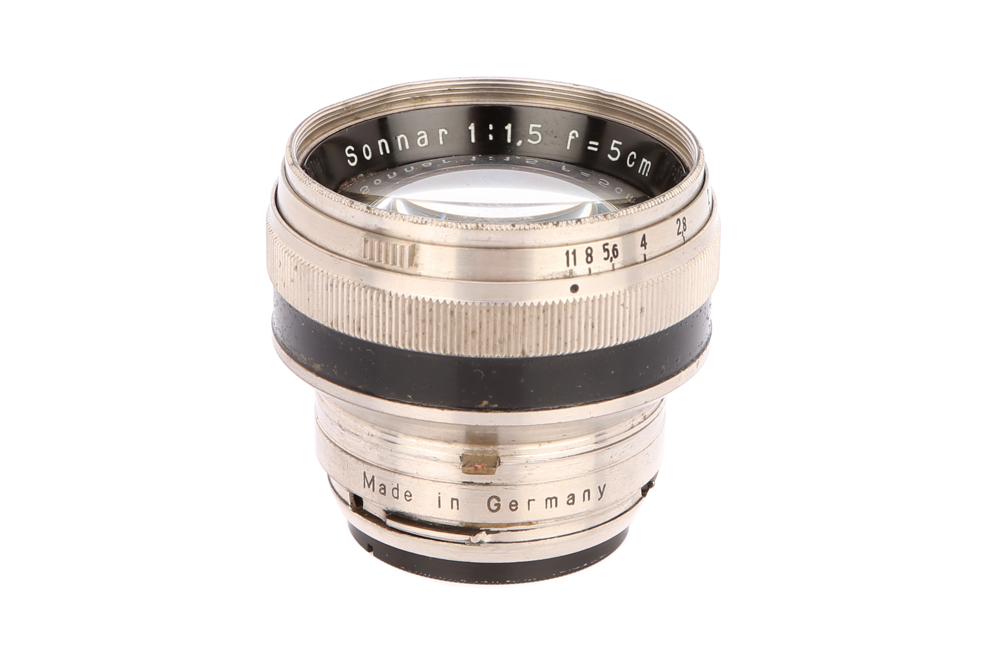 Lot 315 - A Carl Zeiss Jena Sonnar f/1.5 50mm Lens,