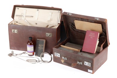 Lot 768 - Collection of Doctors & Midwifes Travel Bags