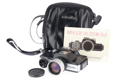 Lot 62 - A Minolta 110 Zoom SLR Camera