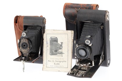 Lot 264 - A Pair of Vest Pocket Folding Cameras