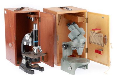 Lot 833 - 2 Microscopes