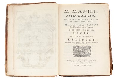 Lot 407 - M. Manilli, Astronomicon, 1679