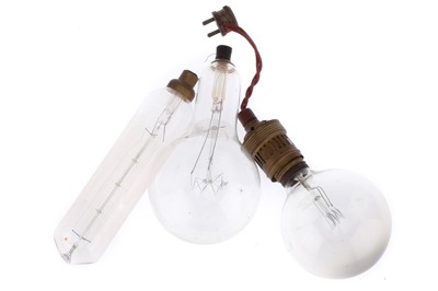 Lot 867 - Collection of 3 Large Light Bulbs