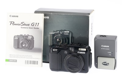 Lot 122 - A Canon Powershot G11 Digital Compact Camera