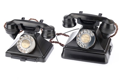 Lot 945 - A Pair of GPO Type 232F Dial Telephones