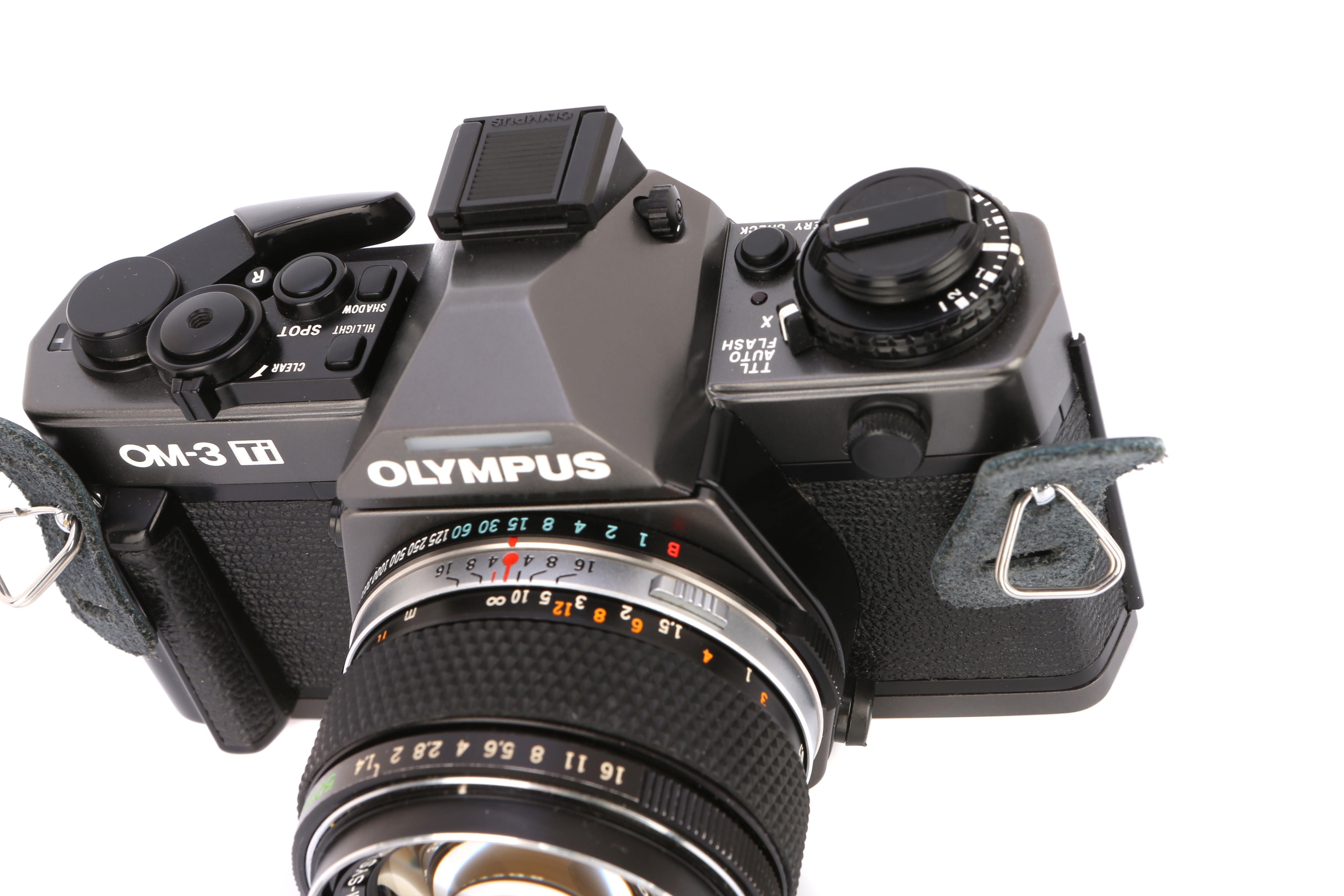Lot 323 - An Olympus OM-3 Ti SLR Camera,