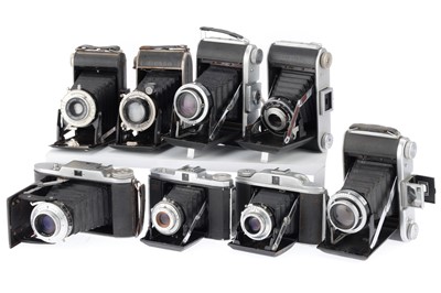 Lot 245 - A Selection of Folding Cameras