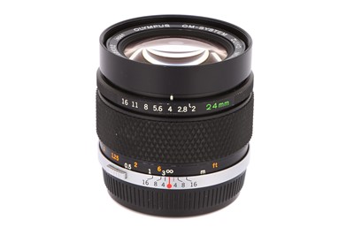 Lot 325 - An Olympus Zuiko f/2 24mm Lens