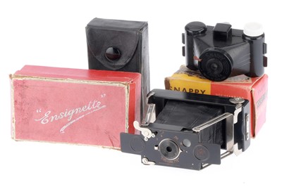 Lot 322 - An Ensign Ensignette Folding Camera