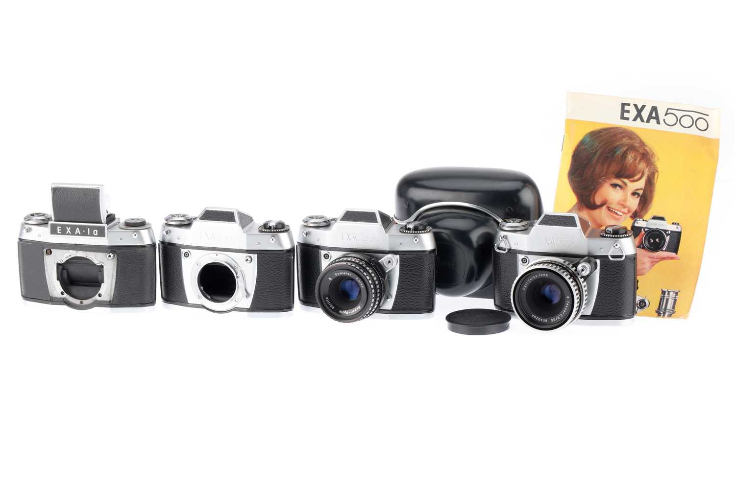 Lot 316 - A Group of Ihagee EXA 35mm Cameras