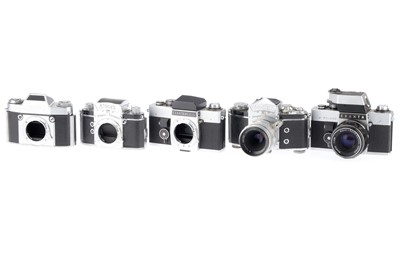 Lot 270 - A Group of Exakta Cameras