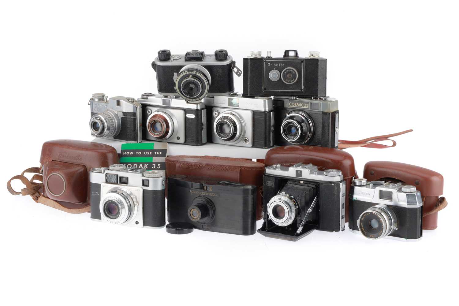 Lot 256 - A Mixed Selection of Cameras,