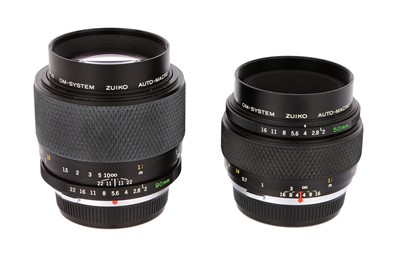 Lot 330 - An Olympus Zuiko Auto-Macro f/2 90mm Lens