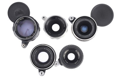 Lot 360 - A Selection of Exa Mount Lenses