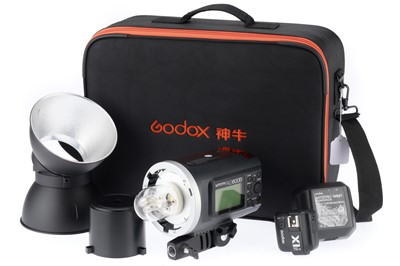 Lot 751 - A Godox Witstro AD600B Studio Portable Flash Kit