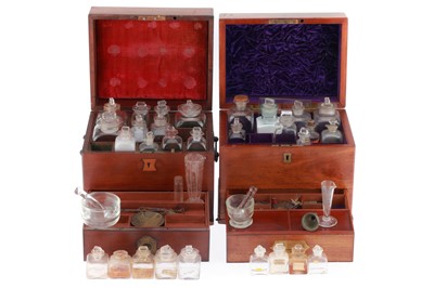 Lot 758 - 2 Victorian Domestic medicine Chests