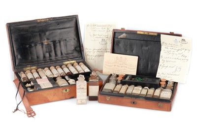 Lot 149 - 2 Very Fine Travelling Medicine Chests