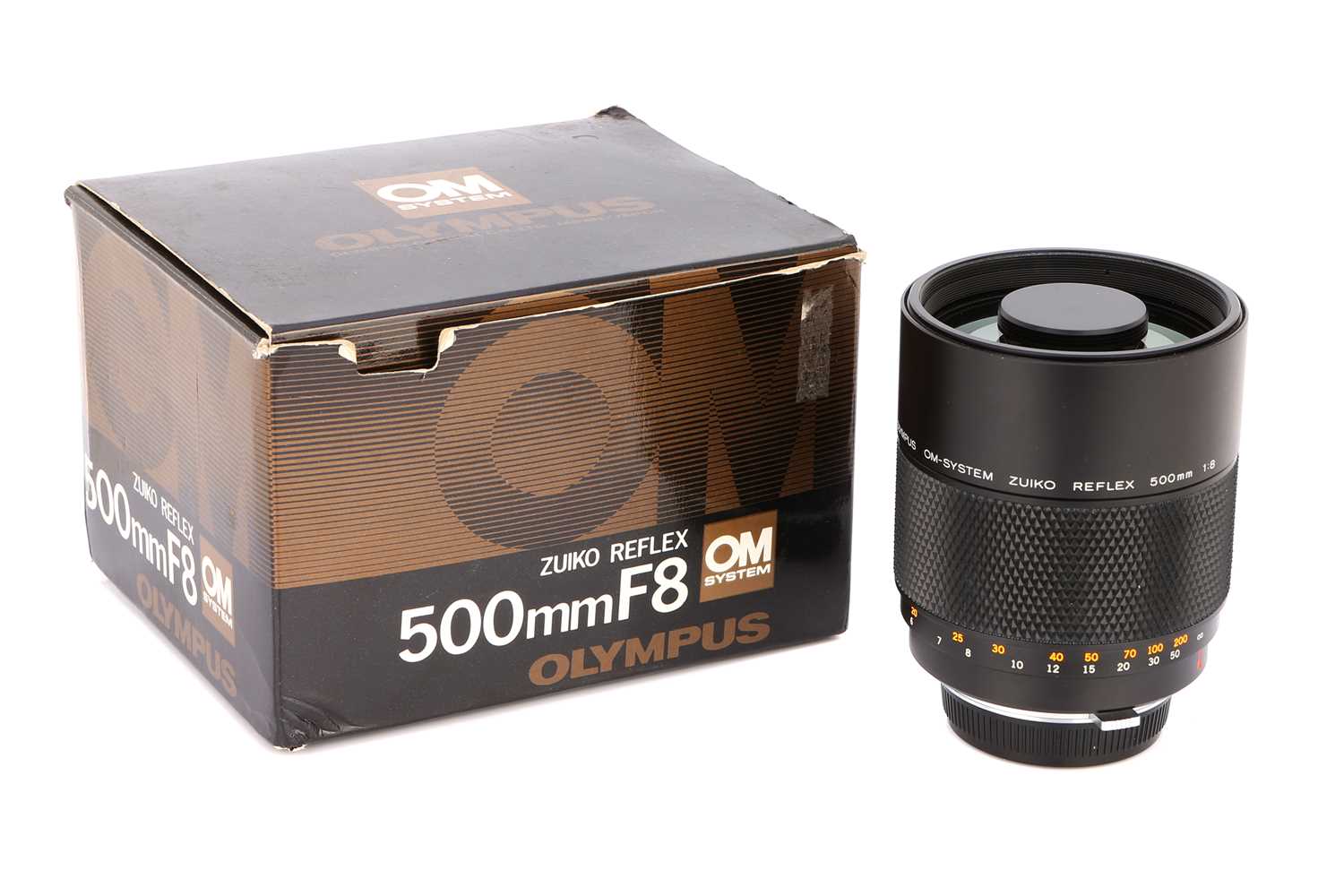 Lot 333 - An Olympus Zuiko Reflex f/8 500mm Lens,