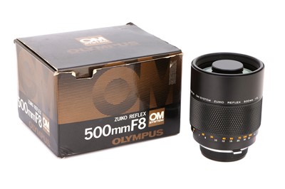 Lot 333 - An Olympus Zuiko Reflex f/8 500mm Lens