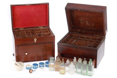 Lot 791 - 2 Very Large But Incomplete Medicine Chests