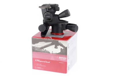 Lot 737 - A Manfrotto MHXPRO-3WG Xpro Geared Tripod Head