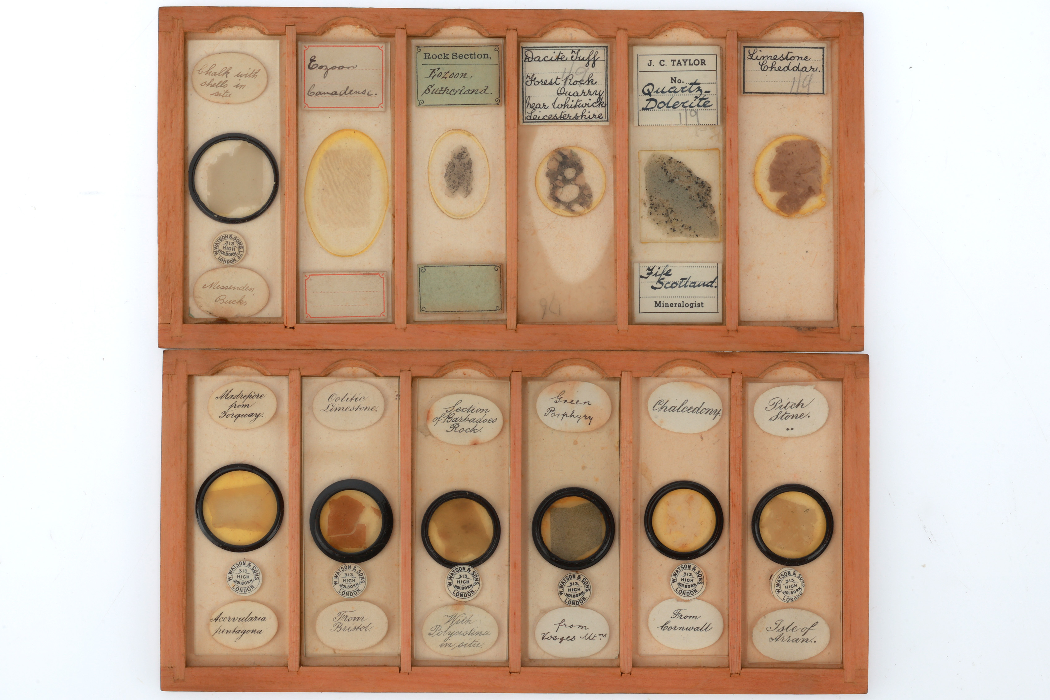 Lot 841 - Collection of Geological Microscope Slides,