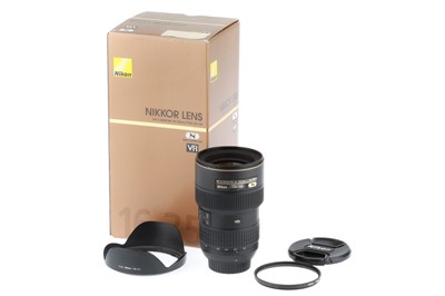 Lot 409 - A Nikon Nikkor f/4 16-35mm G ED VR Lens