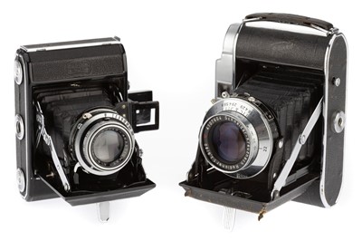 Lot 183 - A Pair of German Folding Cameras